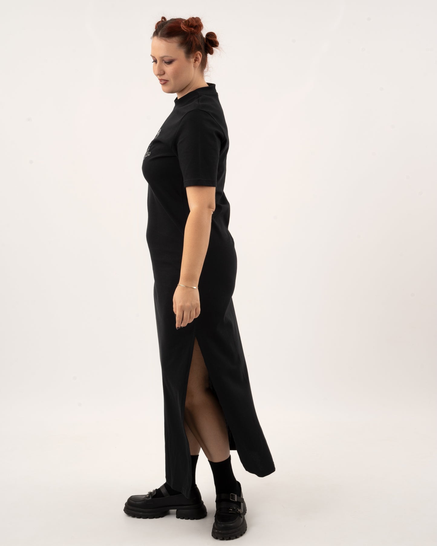 Eat Play Slay - Black Maxi Dress