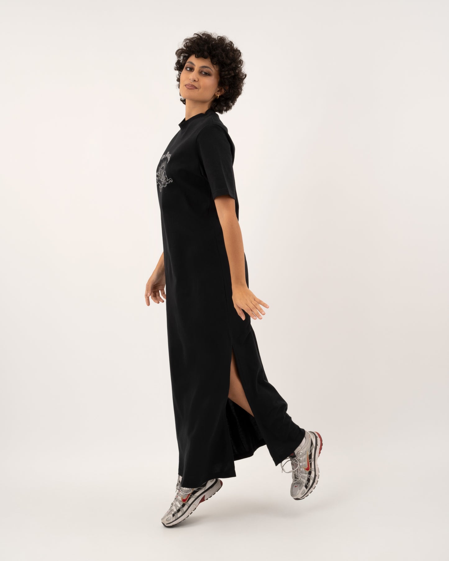 Eat Play Slay - Black Maxi Dress