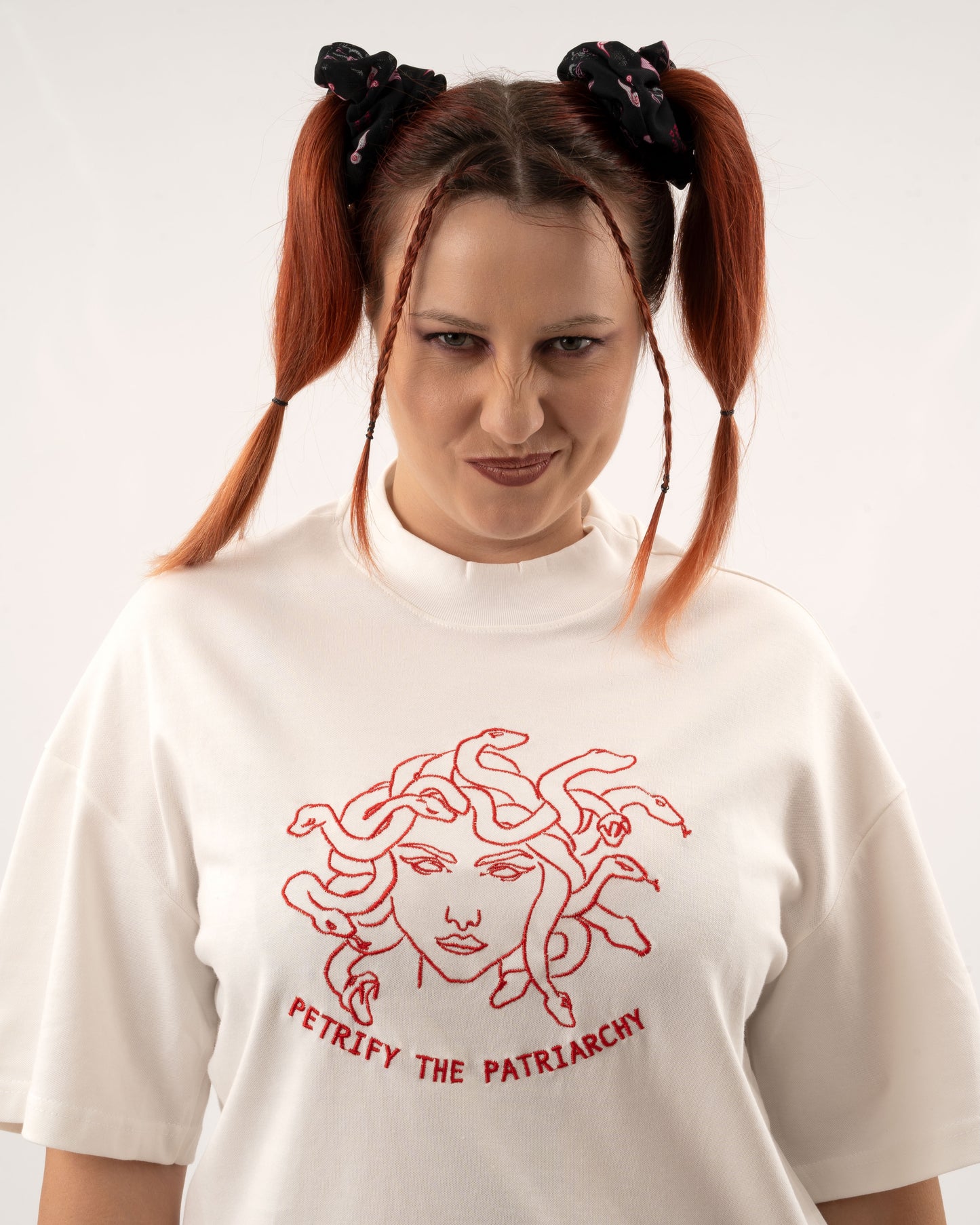 Petrify The Patriarchy - OffWhite T-shirt