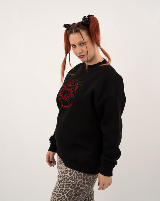 Petrify The Patriarchy - Black Hoodie