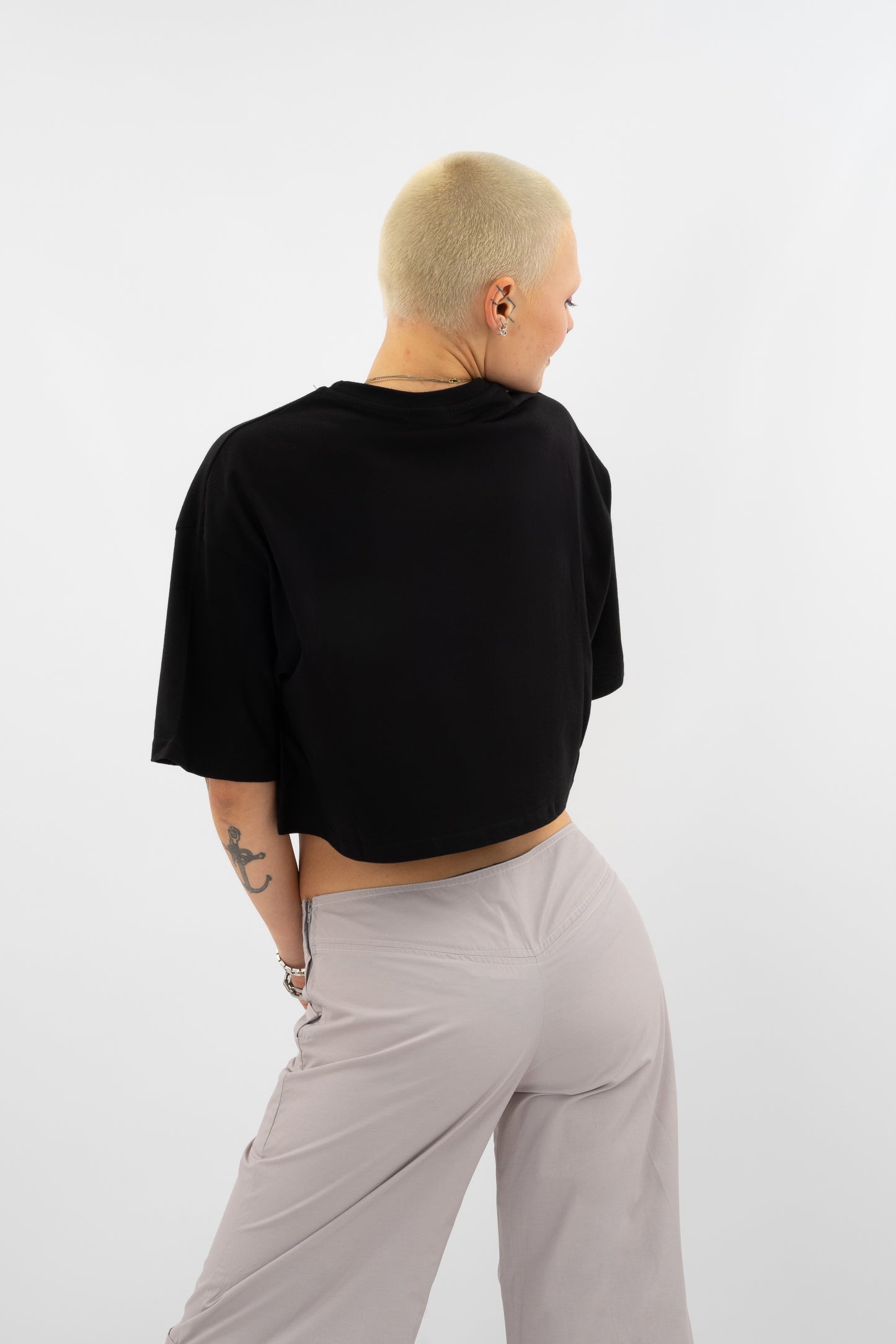 Too Clumsy - Crop T-shirt