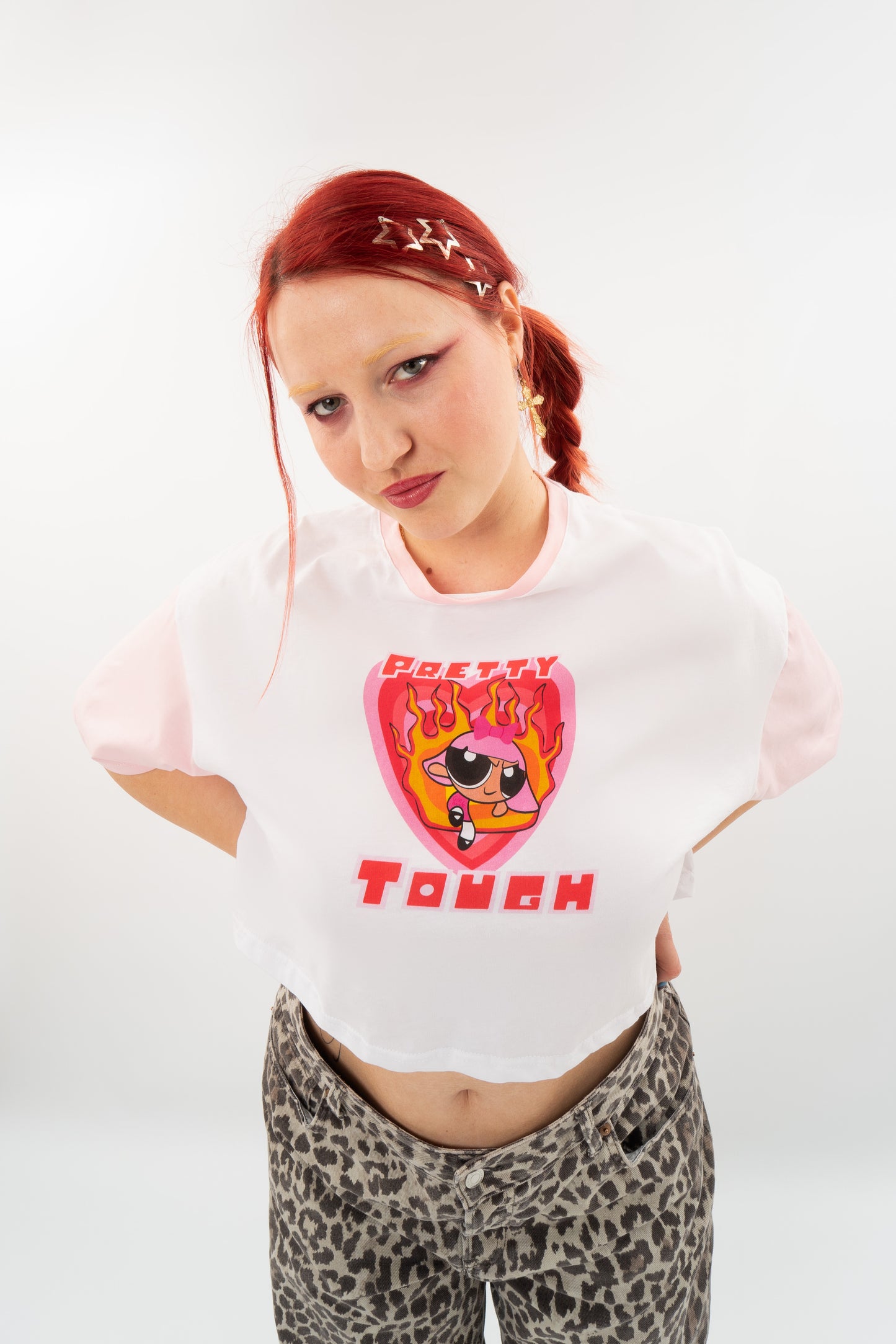 Pretty tough - OvaryGang x Hazelnut Crop Top