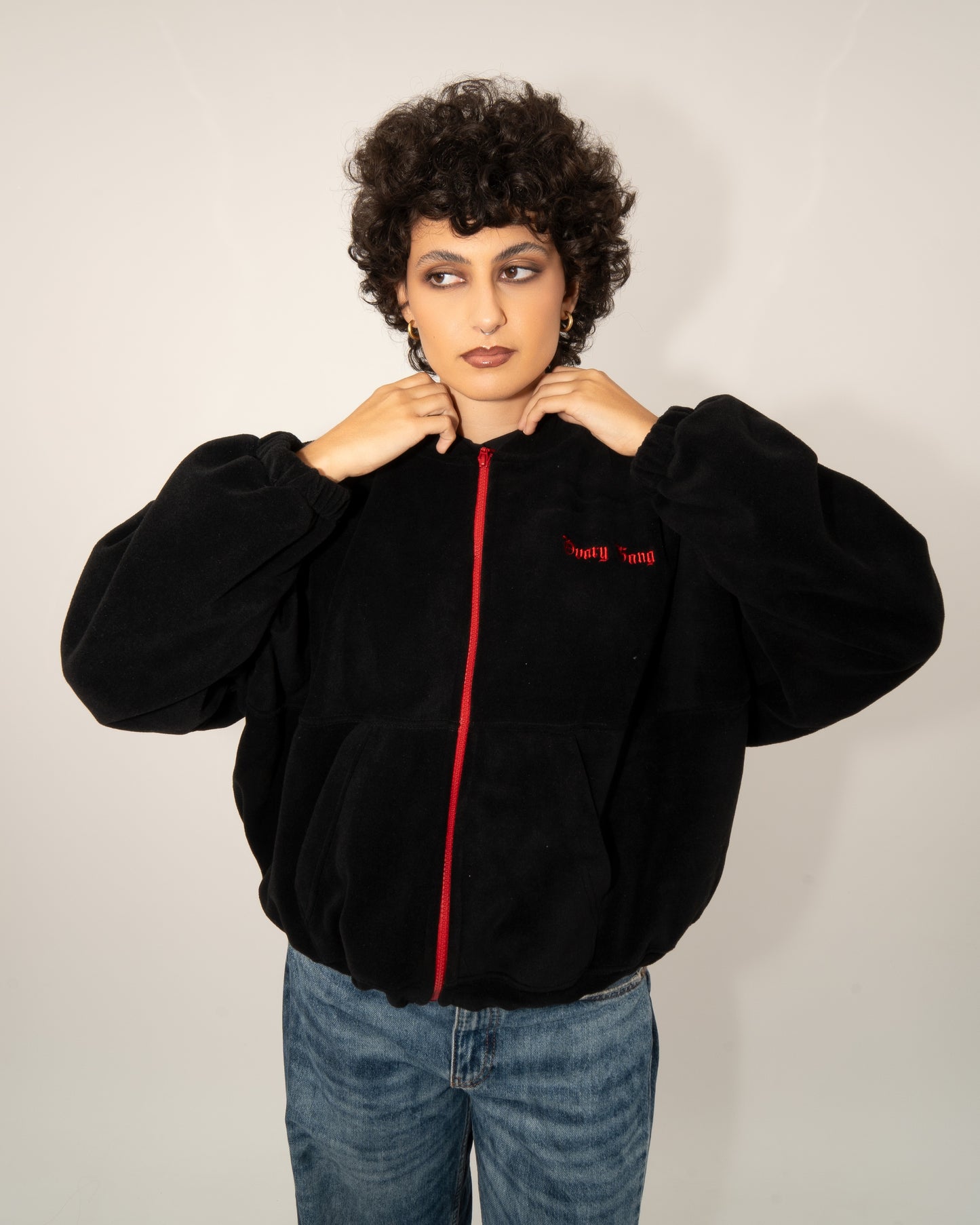 Petrify The Patriarchy - Black Fleece Jacket