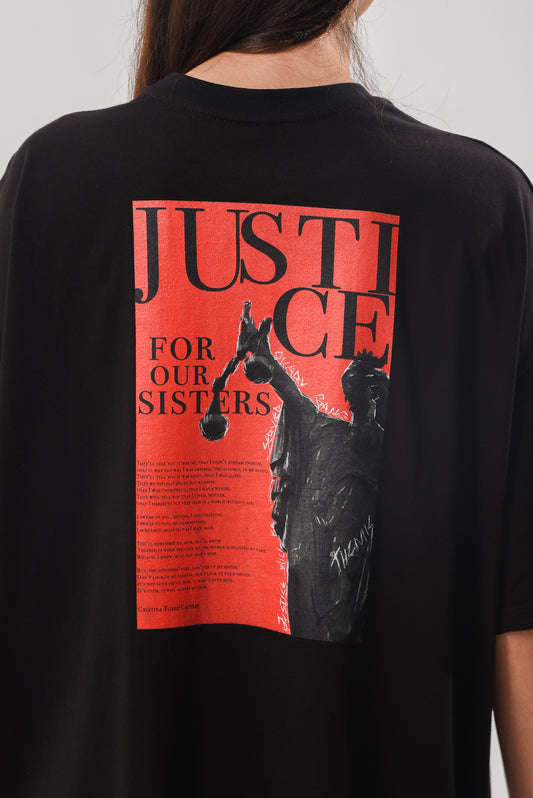 Justice For Our Sisters - Black Tshirt
