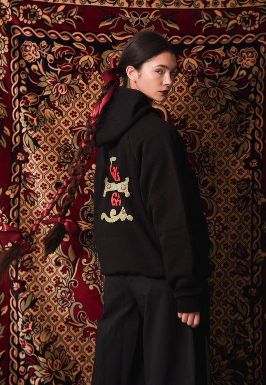 Support your Girl Gang - Black Hoodie