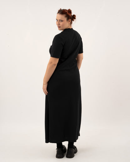 Dismantle The Patriarchy - Black Maxi Dress