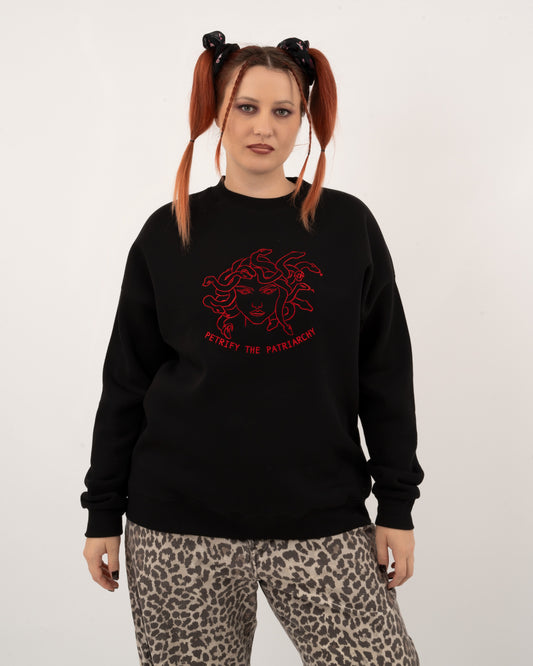 Petrify The Patriarchy - Black Hoodie