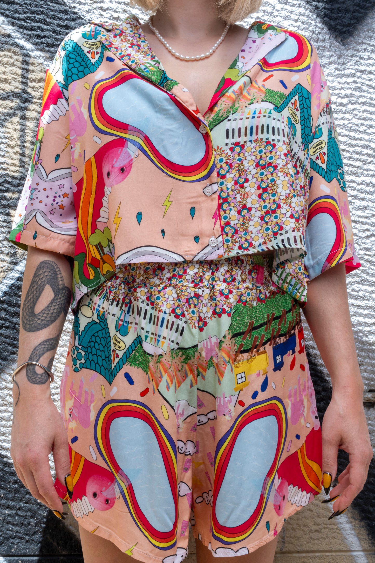 Nostalgia - Crop Shirt / Ovary Gang x Missy Merida