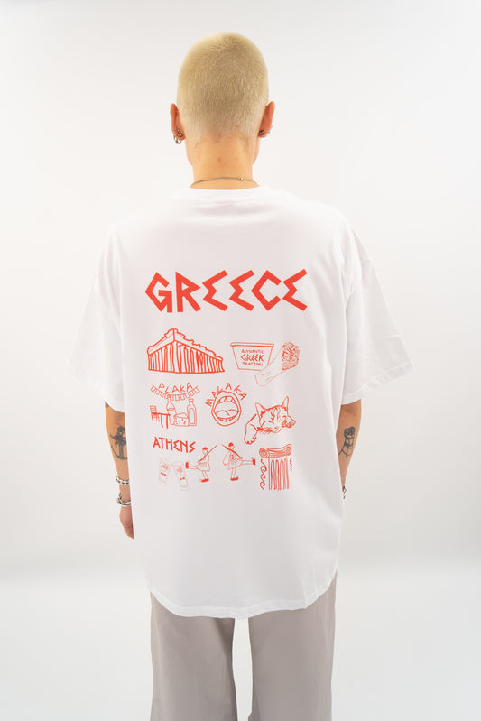 This is Greece - White Tshirt