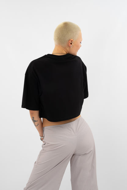 Too Clumsy - Crop T-shirt