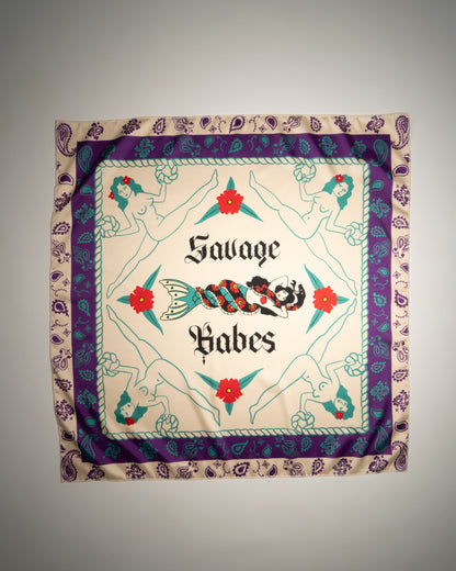 Savage Babes - Printed Scarf
