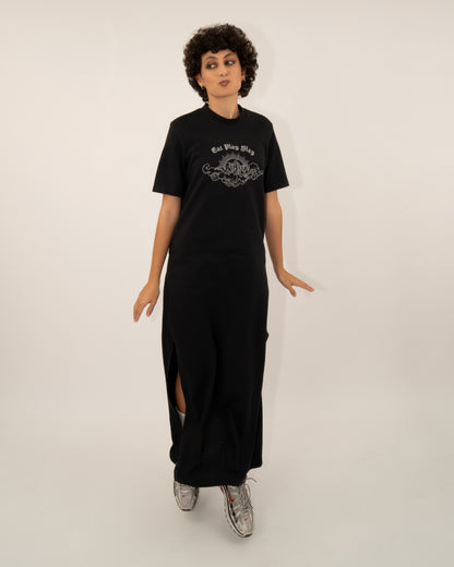 Eat Play Slay - Black Maxi Dress