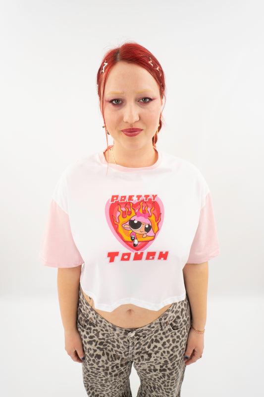 Pretty tough - OvaryGang x Hazelnut Crop Top