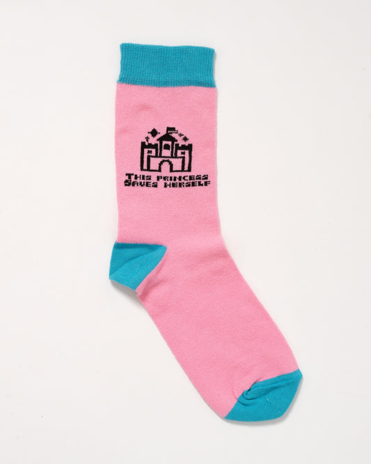 This Princess Saves Herself - Socks