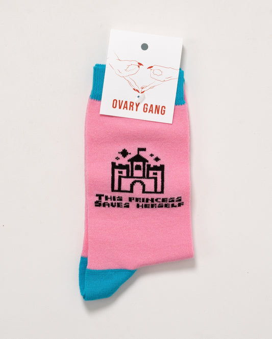 This Princess Saves Herself - Socks