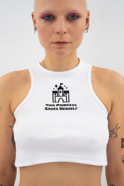 Princess  - Crop Tank Top