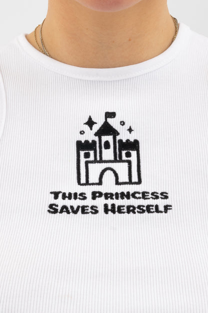 Princess  - Crop Tank Top