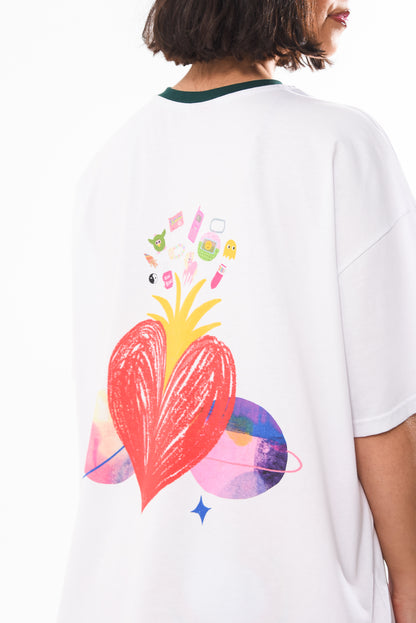 When I Grow Up - Ovary Gang x Missy Merida White Tshirt