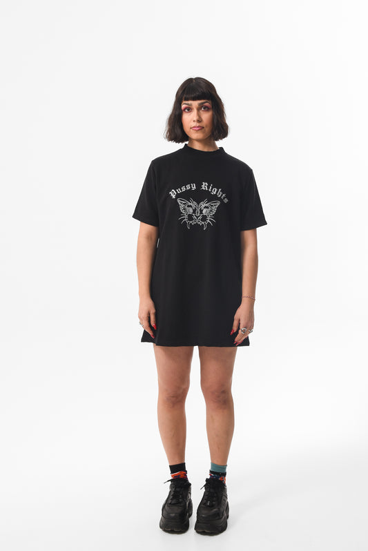 Pussy Rights - Mini Black Dress