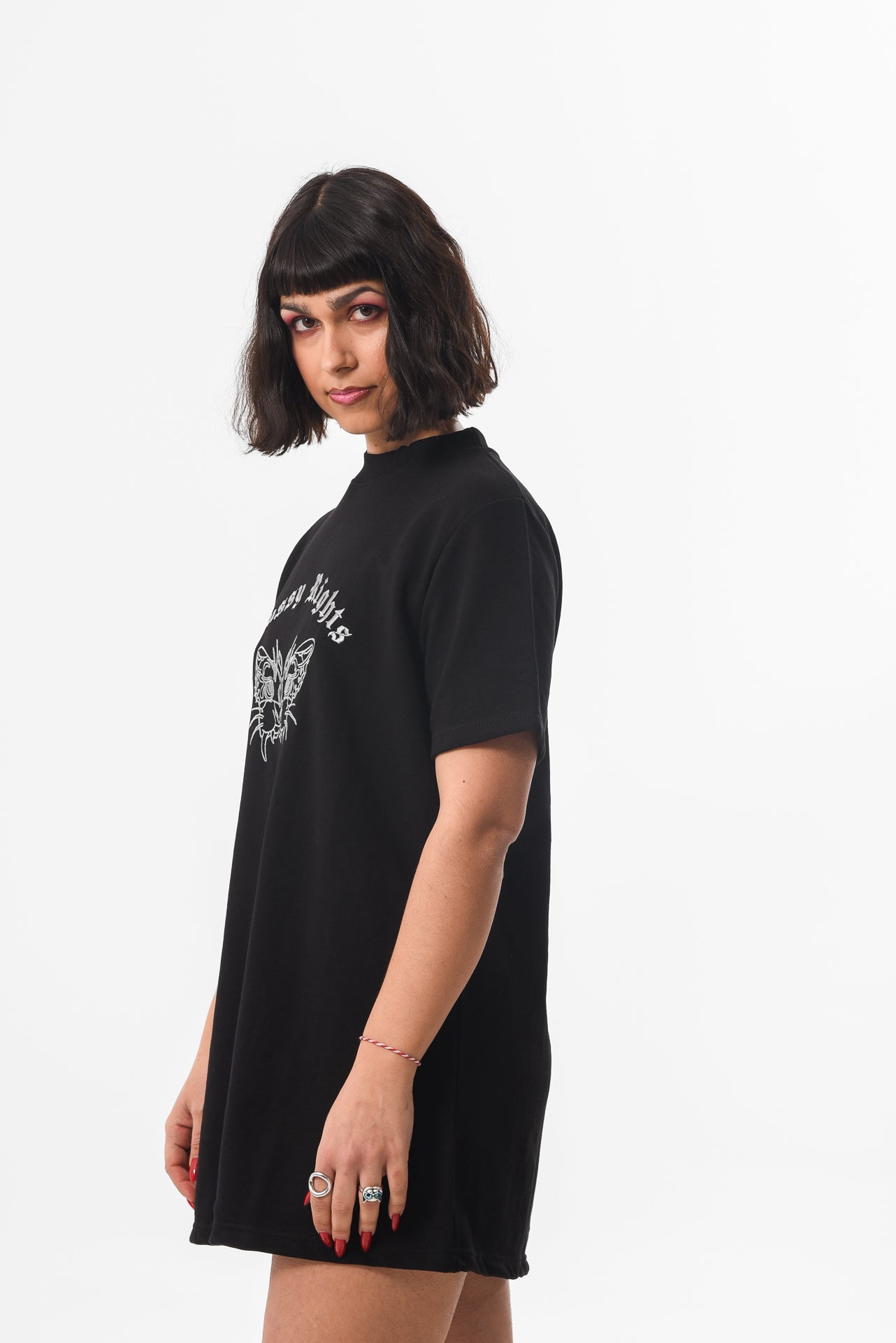Pussy Rights - Mini Black Dress