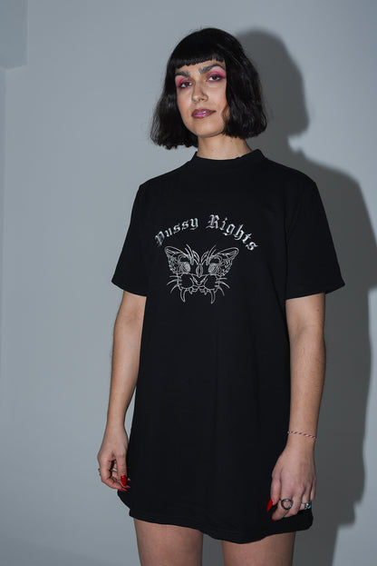 Pussy Rights - Mini Black Dress