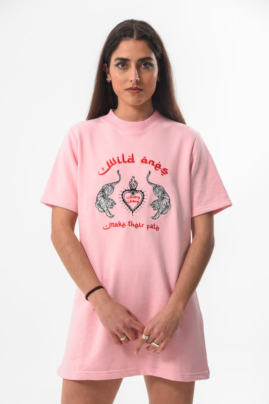 Wild Ones - Mini Pink Dress