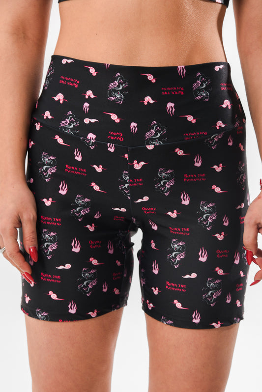 Burn The Patriarchy - Cycling Shorts