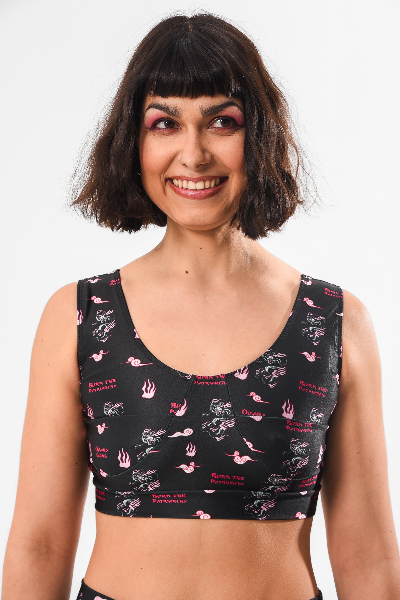 Burn The Patriarchy - Athletic Bra