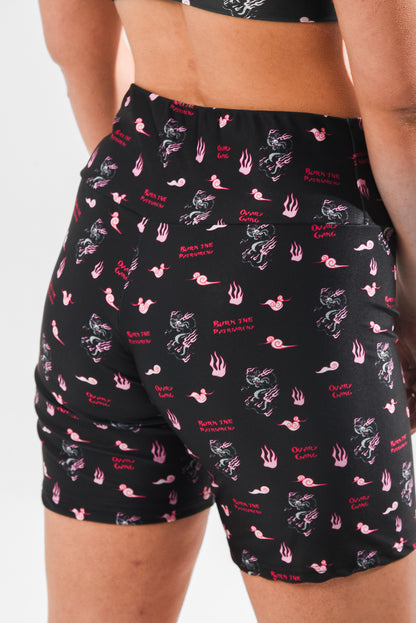 Burn The Patriarchy - Cycling Shorts