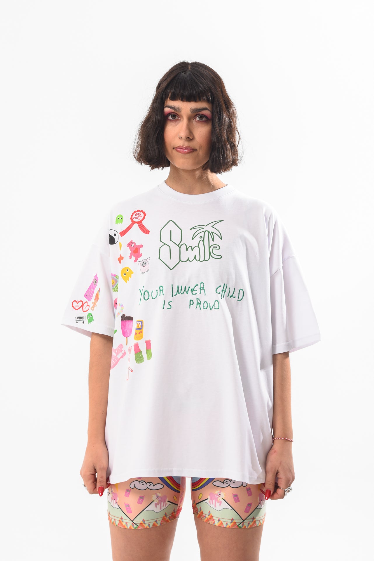 Inner Child  - Ovary Gang x Missy Merida White Tshirt