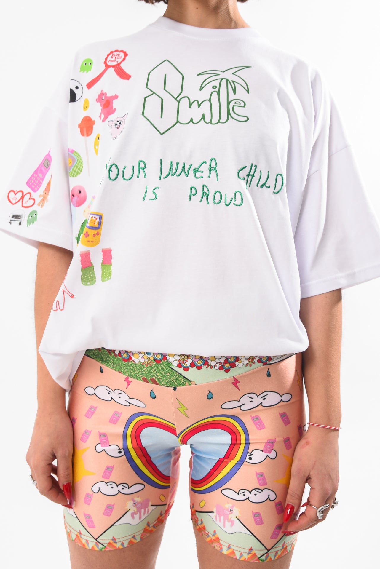 Inner Child  - Ovary Gang x Missy Merida White Tshirt