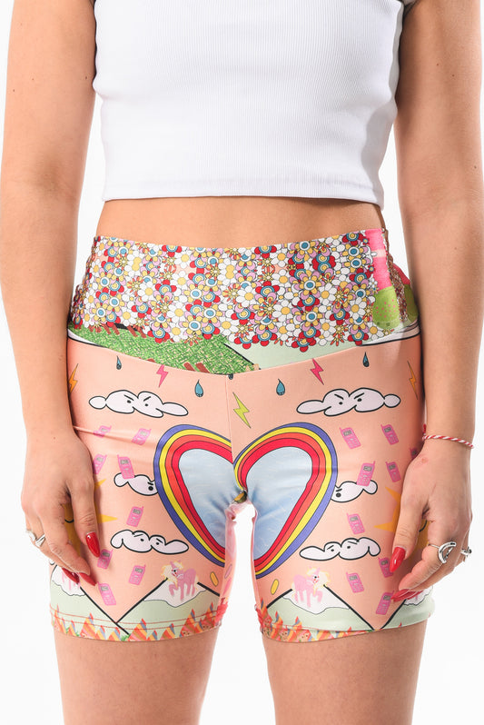 Nostalgia -Cycling Shorts Ovary Gang x Missy Merida
