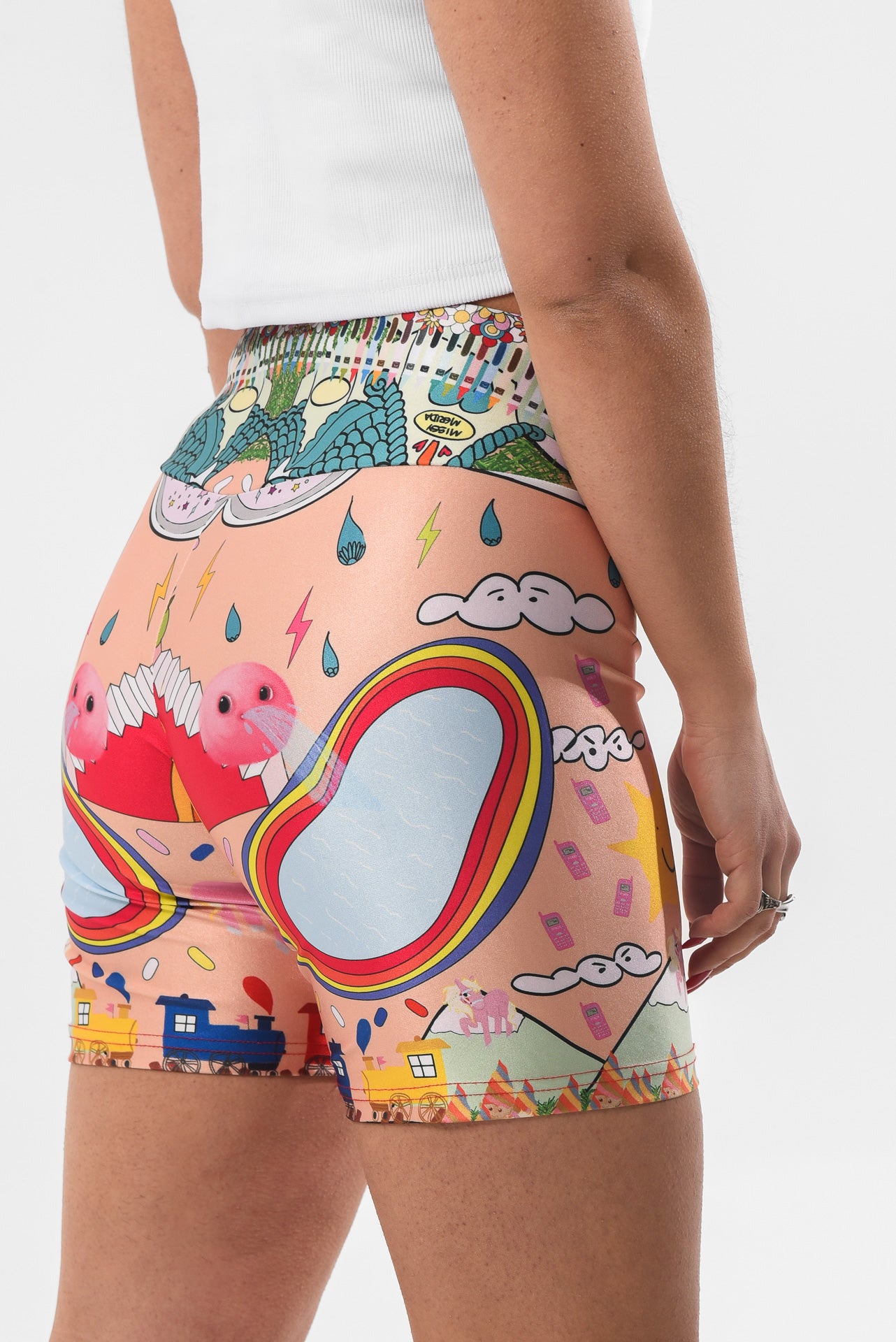 Nostalgia -Cycling Shorts Ovary Gang x Missy Merida