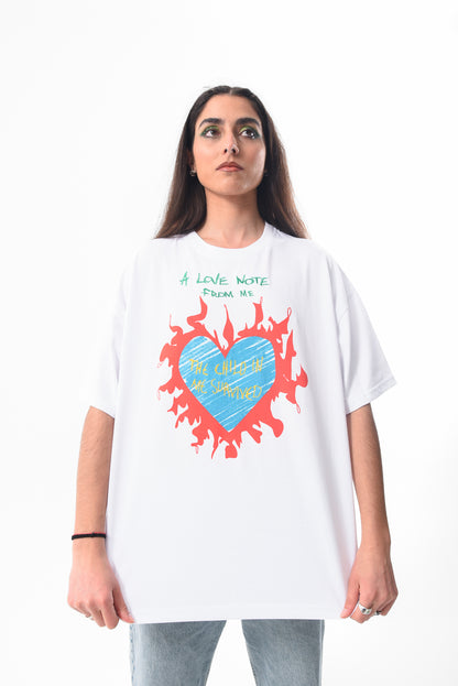 The Child in me  - White Tshirt