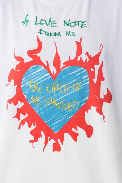The Child in me  - White Tshirt