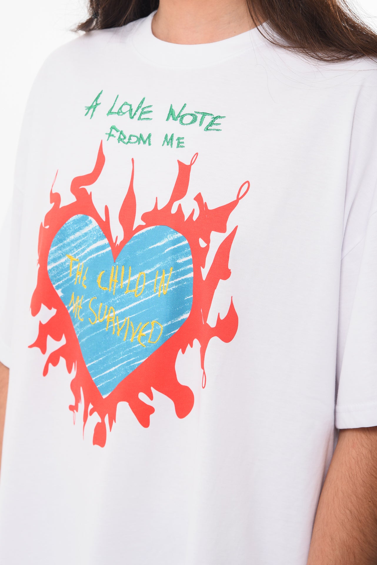 The Child in me  - White Tshirt