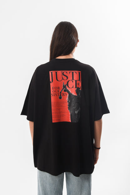 Justice For Our Sisters  - Black Tshirt