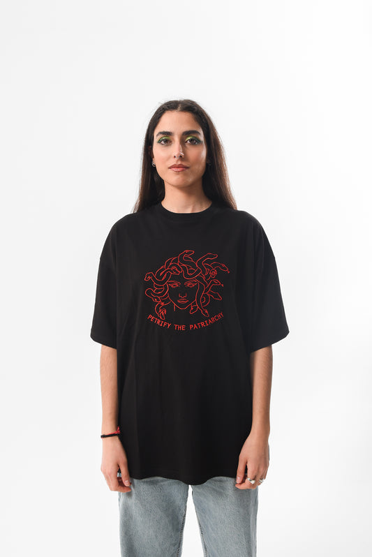 Petrify The Patriarchy - Black Tshirt