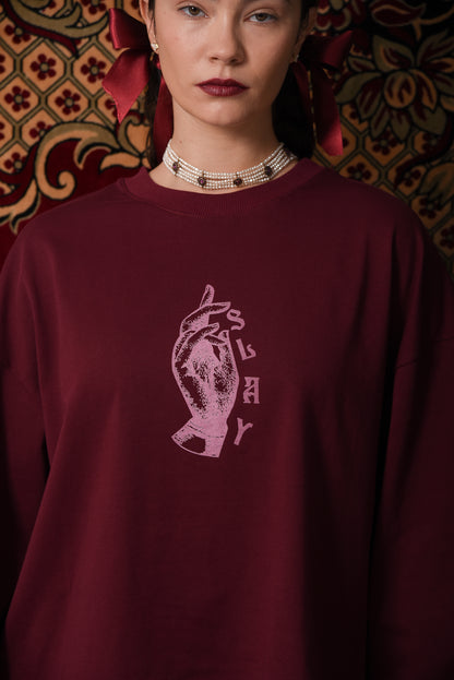 Slay - Bordeaux Longsleeve