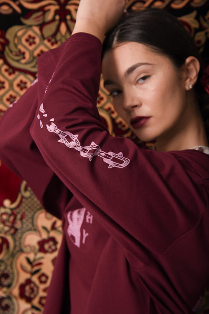 Slay - Bordeaux Longsleeve