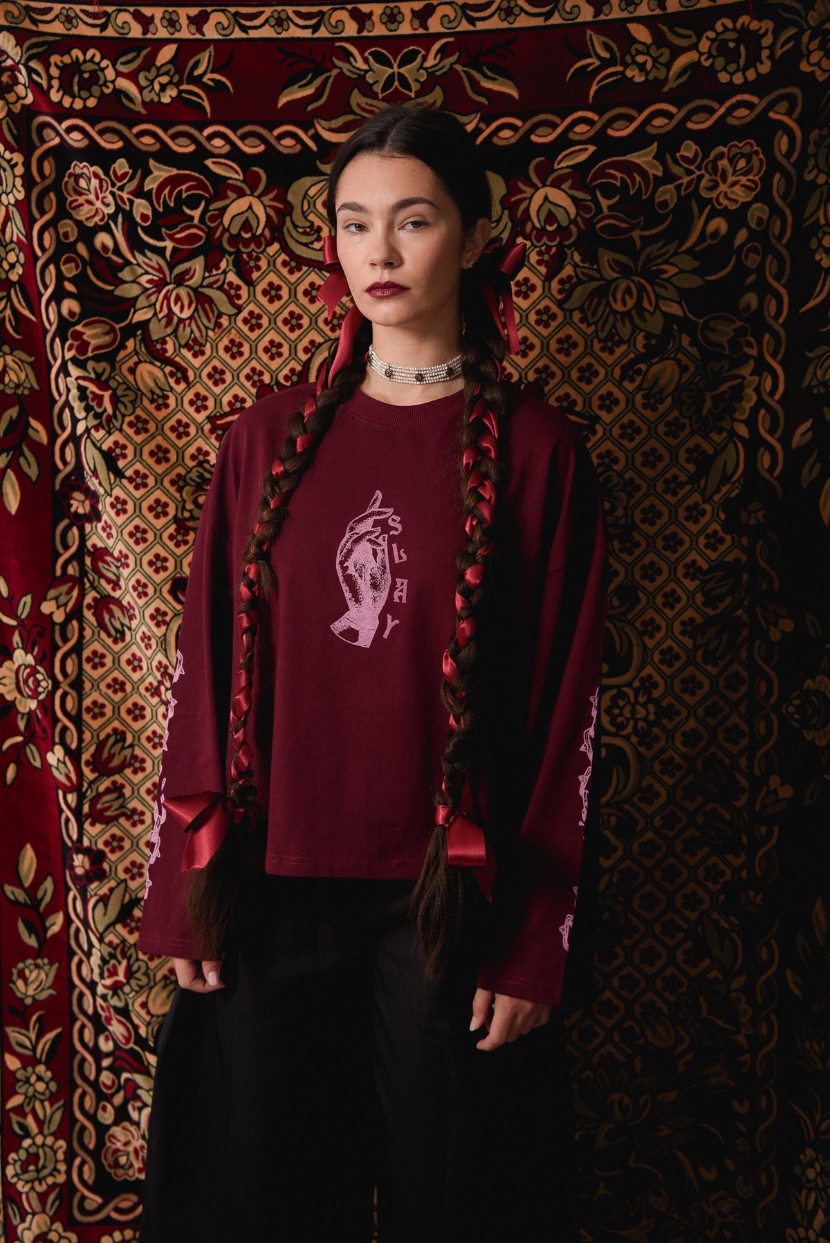 Slay - Bordeaux Longsleeve