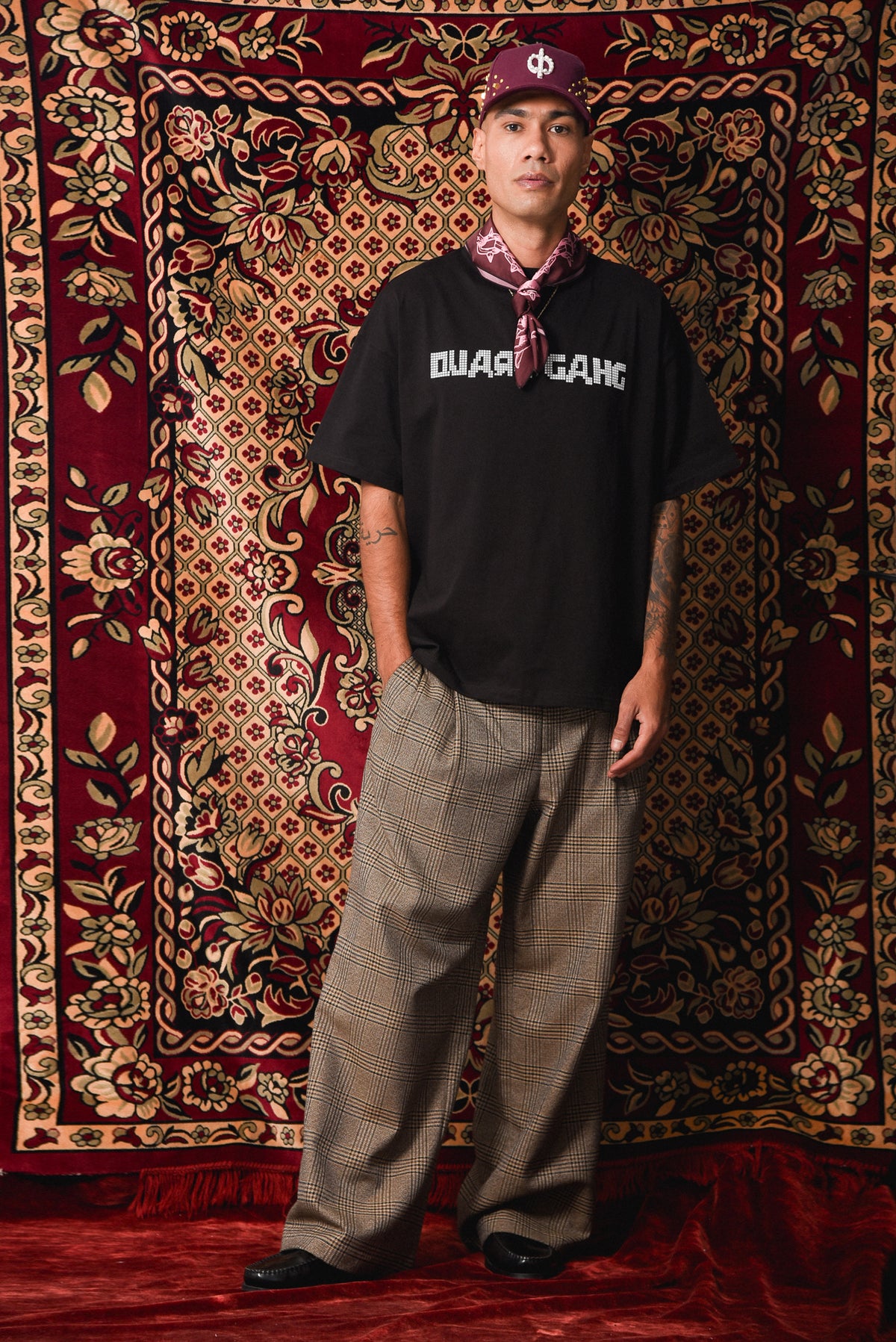 OG Flowers - Black T-shirt
