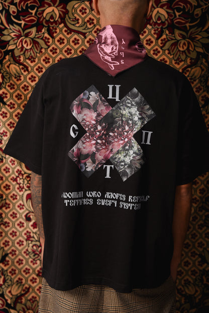 OG Flowers - Black T-shirt