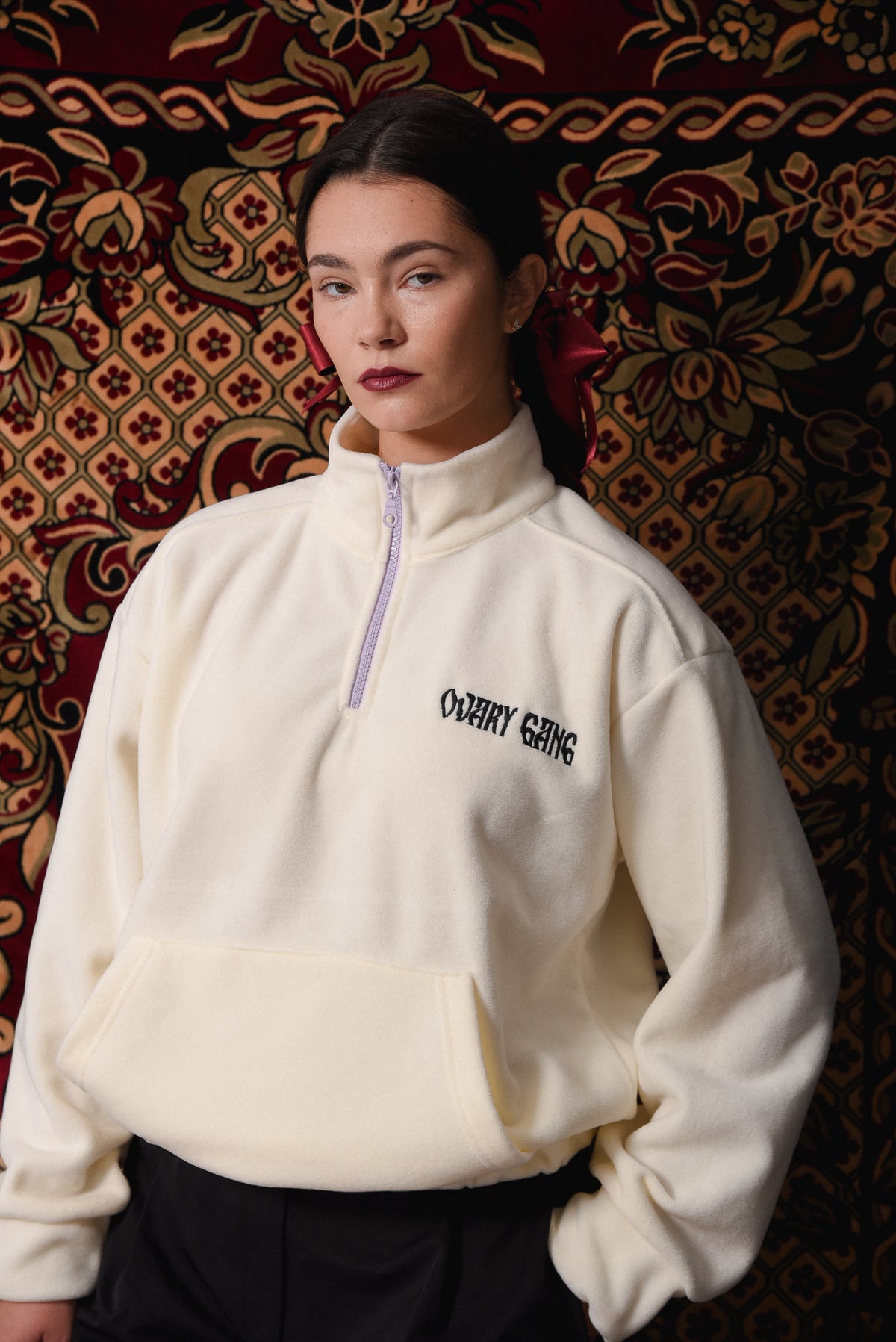Weird Girls Club - Fleece Half Zipped