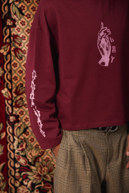 Slay - Bordeaux Longsleeve