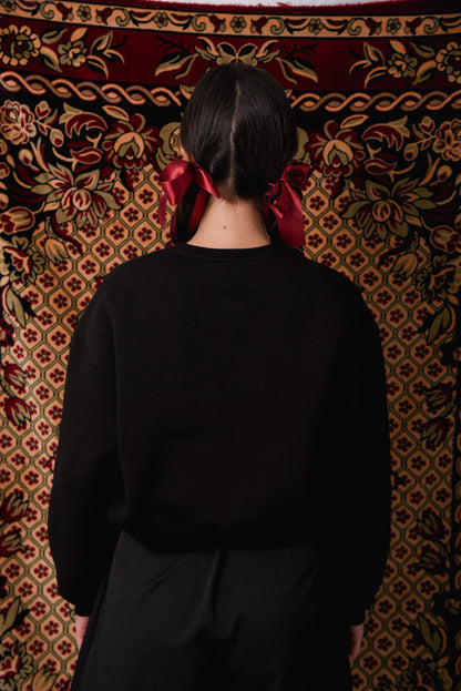 Petrify the Patriarchy - Black Crop Hoodie