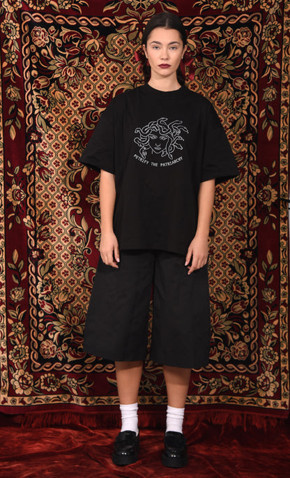 Petrify the Patriarchy - Black T-shirt