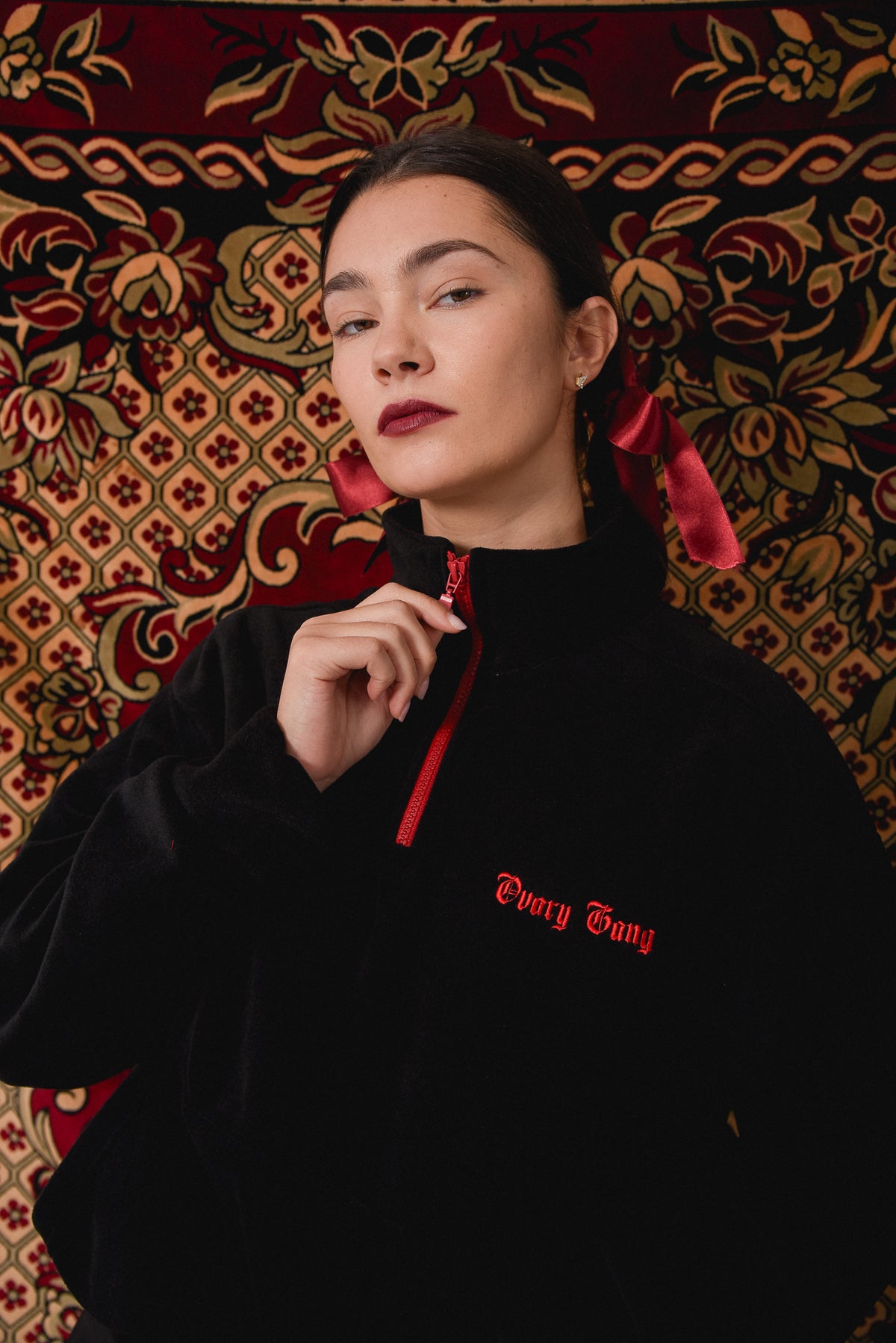 Petrify the Patriarchy - Fleece Half Zipped