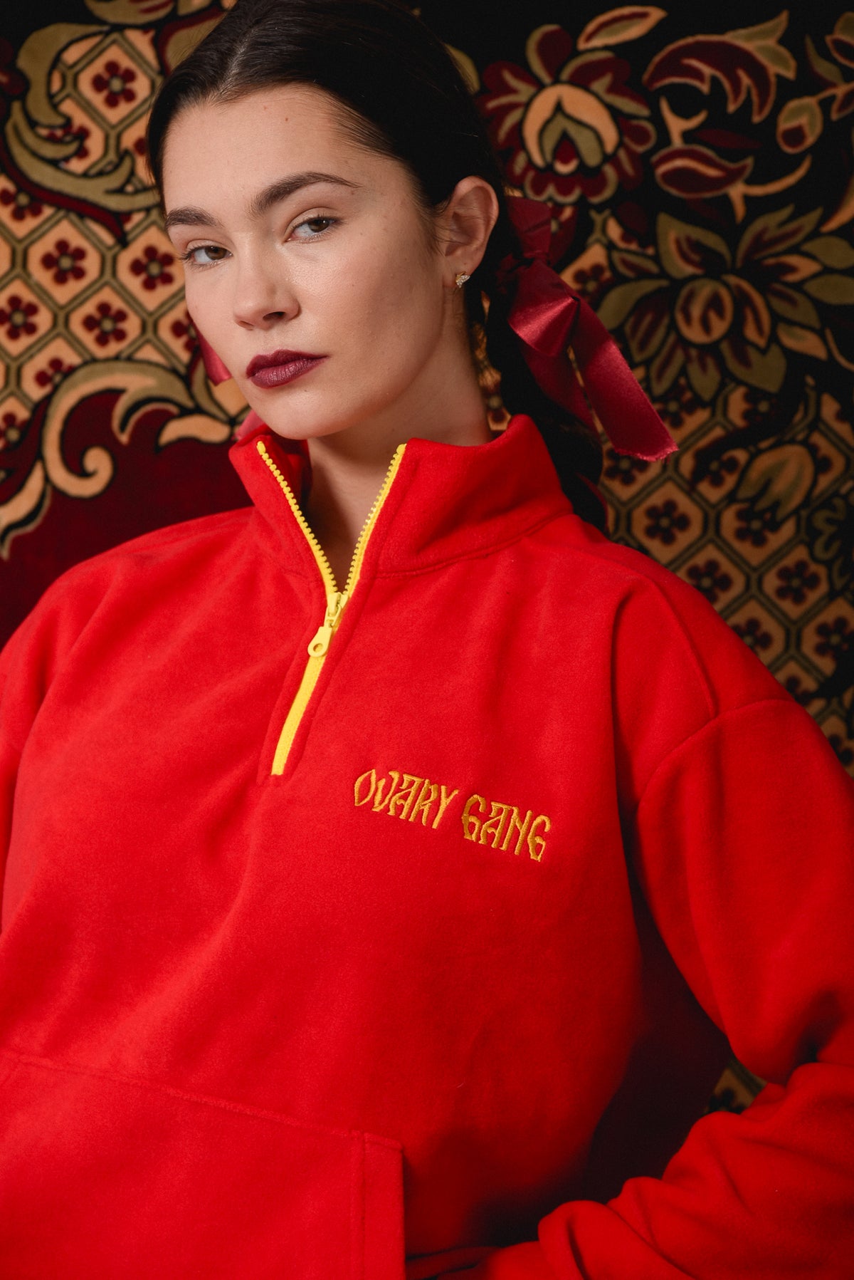 Holly Femme - Fleece Half Zipped