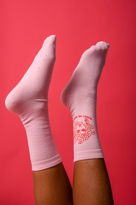 Petrify The Patriarchy- Socks